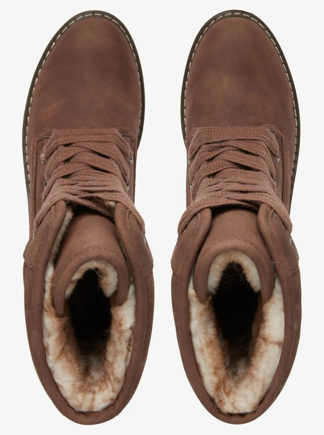 Roxy Snowboots*Aldean 2022 - Laarzen Van Synthetisch Leer Voor Dames Brown