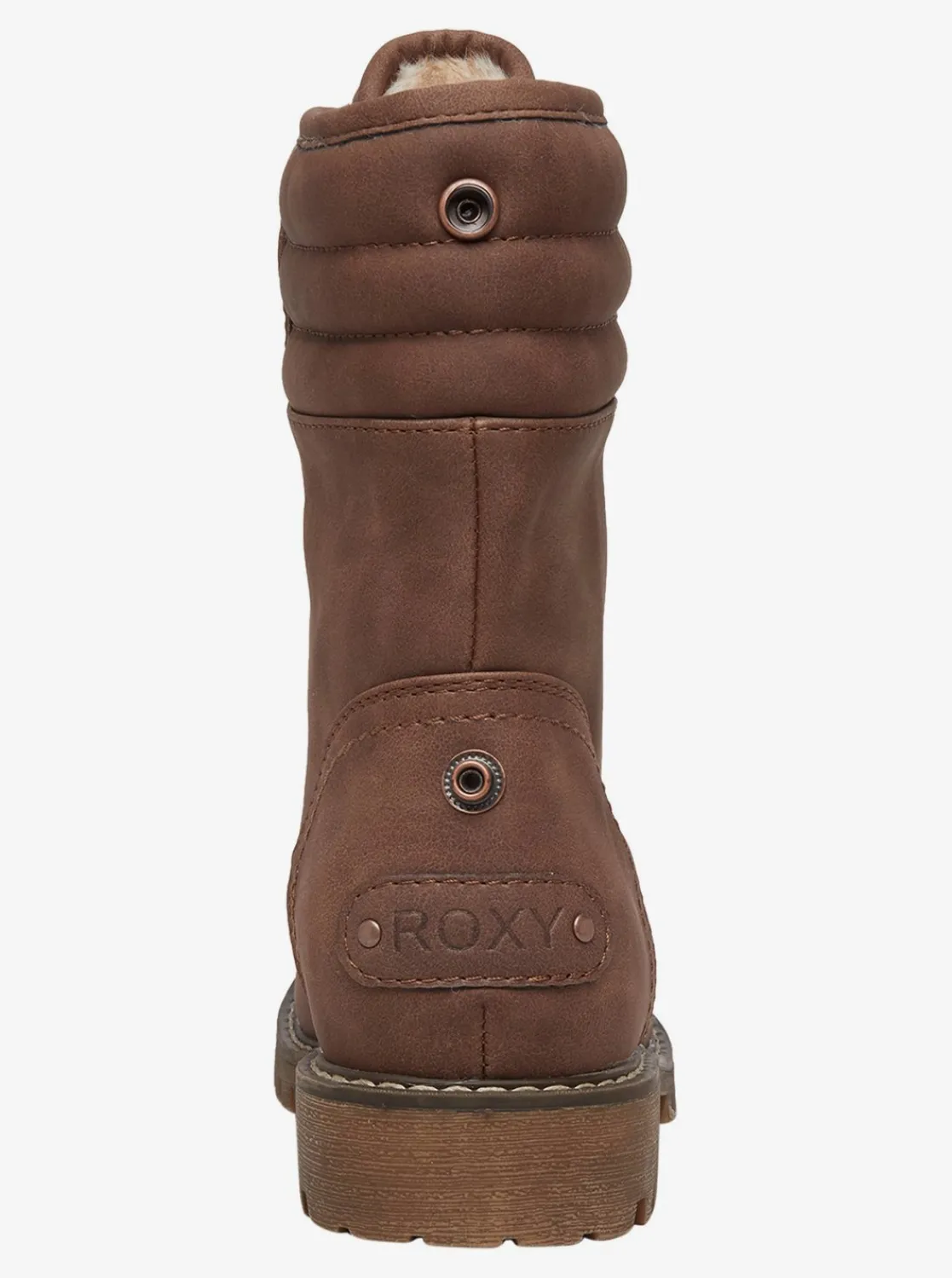 Roxy Snowboots*Aldean 2022 - Laarzen Van Synthetisch Leer Voor Dames Brown