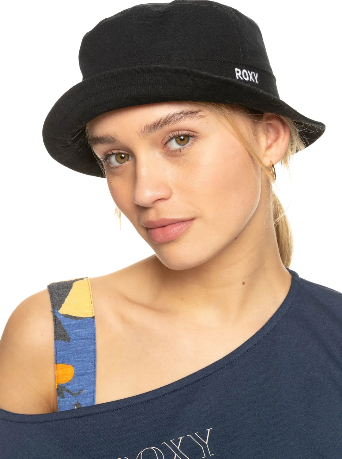 Roxy Hoeden & Petten*Almond Milk - Bucket Hoed Voor Dames Anthracite