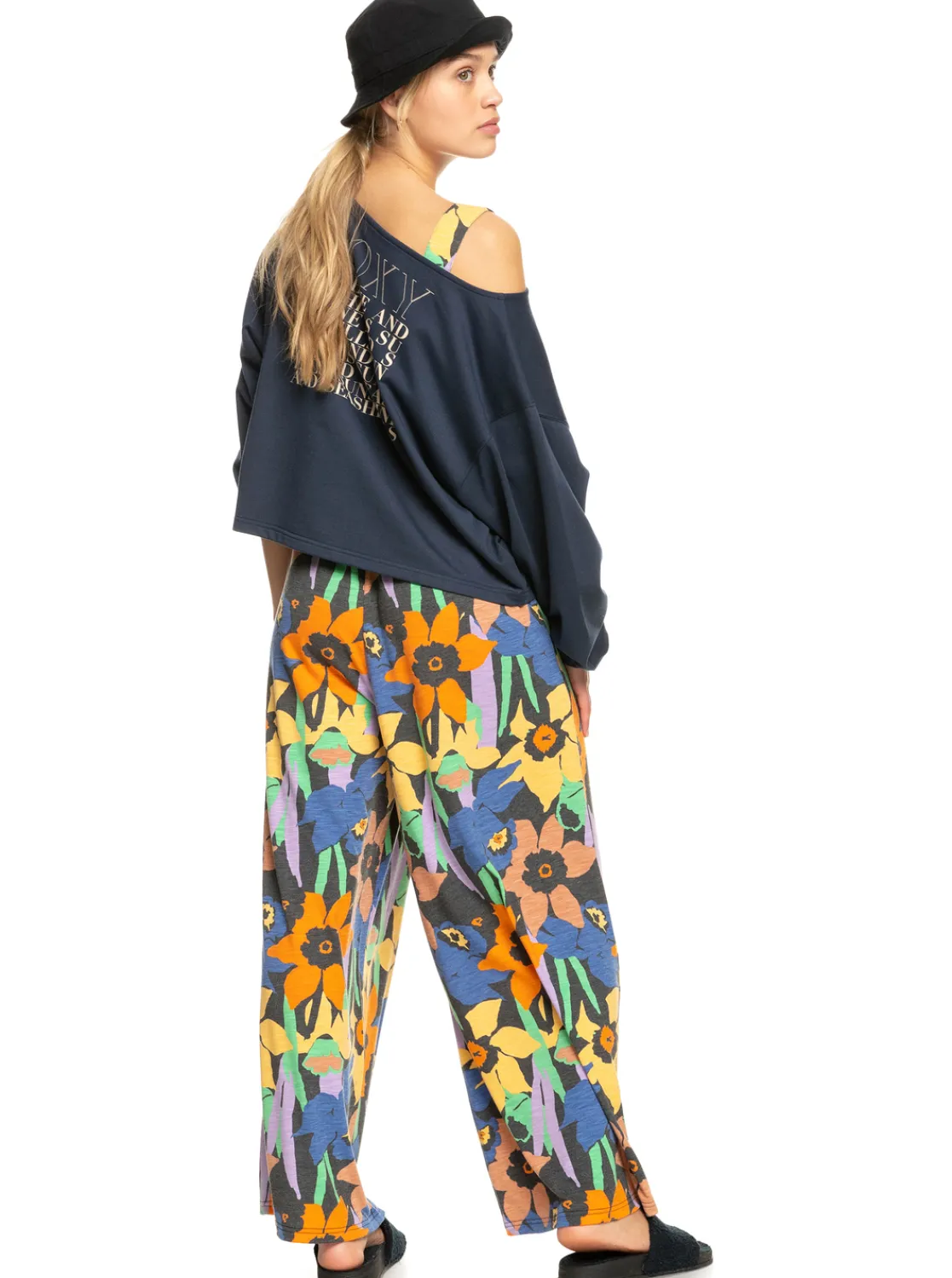 Roxy Hoeden & Petten*Almond Milk - Bucket Hoed Voor Dames Anthracite