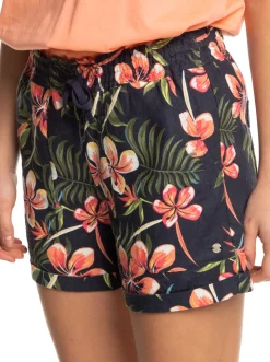 Roxy Shorts*Another Kiss Printed - Strandshort Voor Dames Mood Indigo Tropical Depht