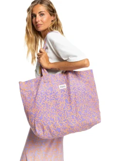 Roxy Handtassen*Anti Bad Vibes Printed - Grote Draagtas Mock Orange Hawaiianheat