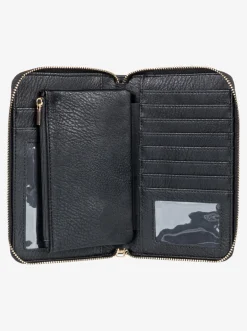 Roxy Portemonnees*Back In Brooklyn - Portemonnee Met Rits Rondom Anthracite