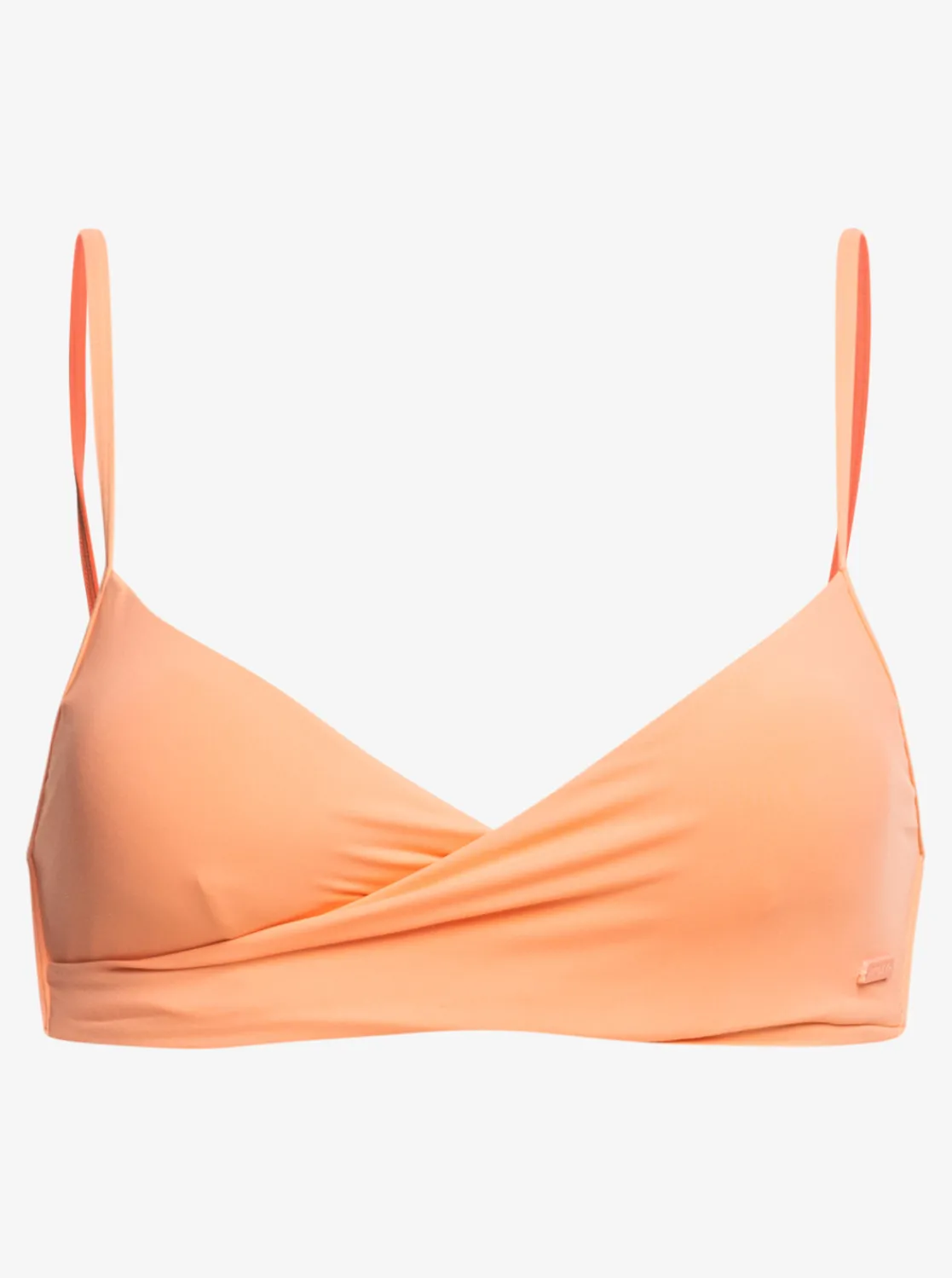 Roxy Bikini Tops*Beach Classics - Gekruiste Bralette Bikinitop Voor Dames Papaya Punch