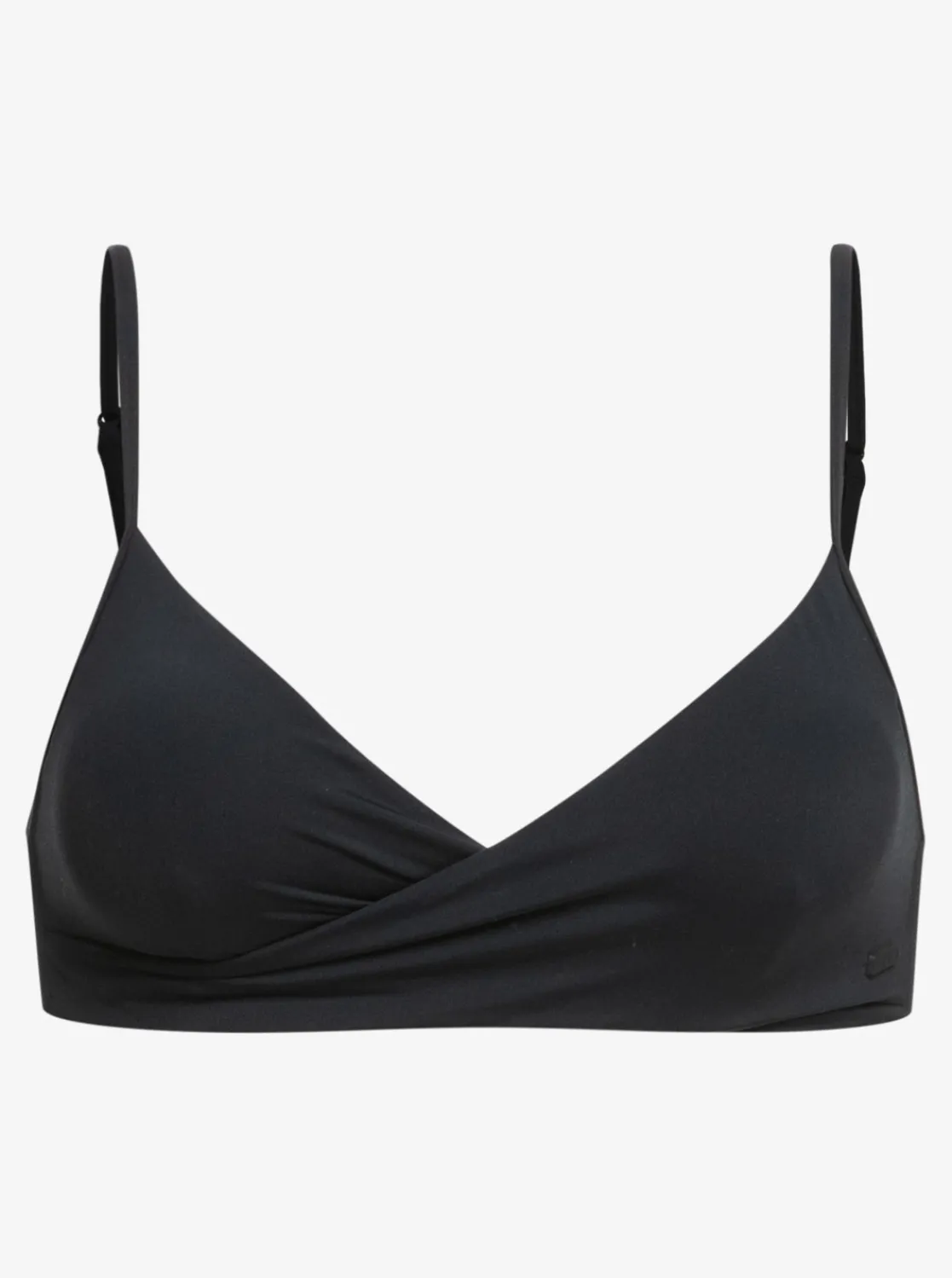 Roxy Bikini Tops*Beach Classics - Gekruiste Bralette Bikinitop Voor Dames Anthracite