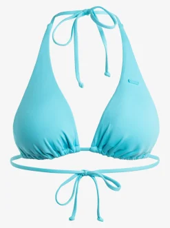 Roxy Bikini Tops*Beach Classics - Langere Tri Bikinitop Voor Dames Bachelor Button