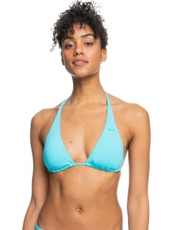Roxy Bikini Tops*Beach Classics - Langere Tri Bikinitop Voor Dames Bachelor Button