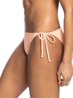 Roxy Bikini Bottoms*Beach Classics - Opzij Geknoopt Bikinibroekje Voor Dames Papaya Punch