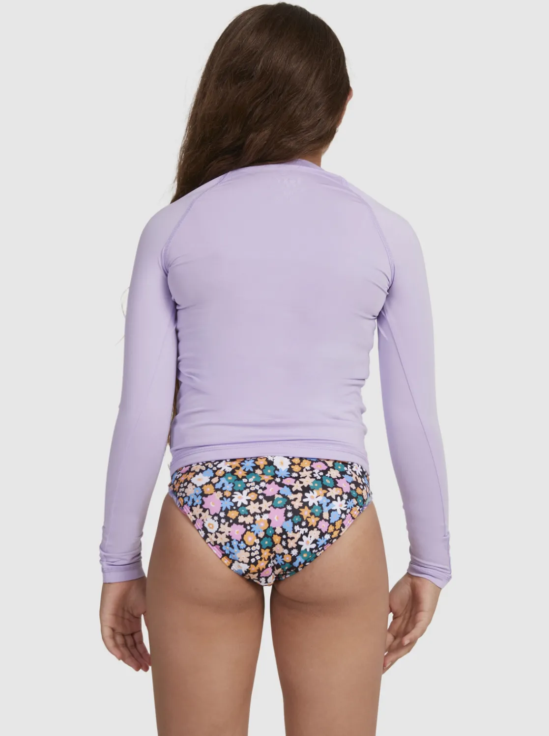 Roxy Surf*Beach Classics - Rash Vest Met Lange Mouwen En Upf 50 Voor Meisjes 6-16 Purple Rose