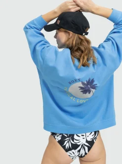 Roxy Sweatshirts & Hoodies*Beautiful - Sweater Voor Dames Azure Blue