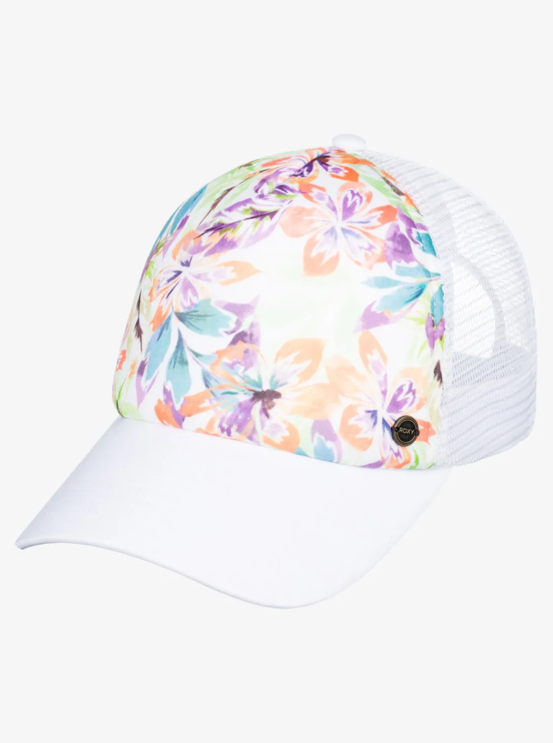 Roxy Hoeden & Petten*Beautiful Morning - Trucker Cap Voor Dames Snow White Pualani Combo