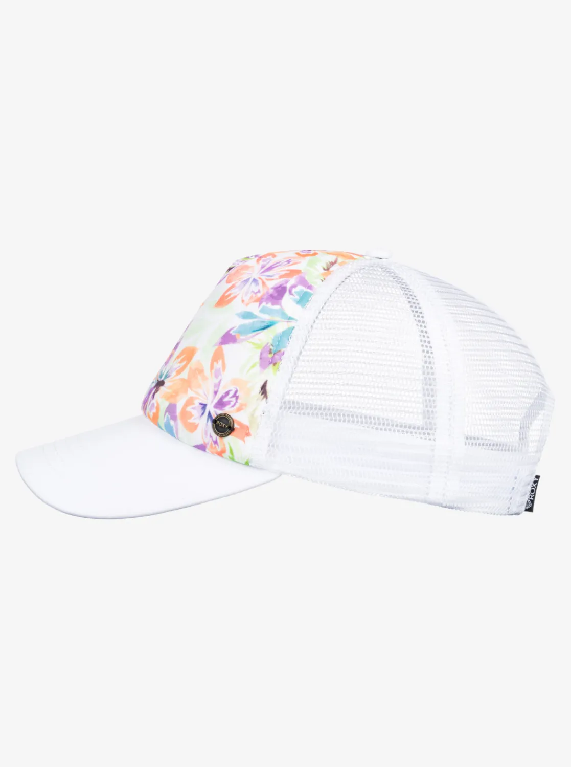Roxy Hoeden & Petten*Beautiful Morning - Trucker Cap Voor Dames Snow White Pualani Combo