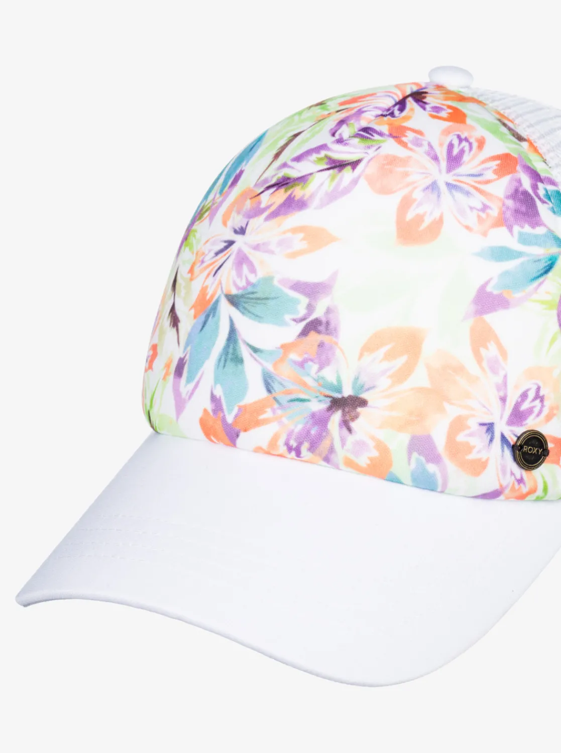 Roxy Hoeden & Petten*Beautiful Morning - Trucker Cap Voor Dames Snow White Pualani Combo