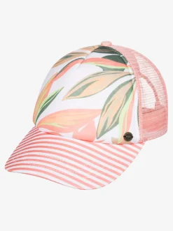 Roxy Hoeden & Petten*Beautiful Morning - Trucker Cap Voor Dames Bright White Subtly Salty Mult