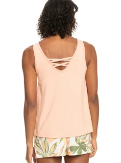 Roxy T-Shirts & Tops*Better Than Ever - Vest Top Voor Dames Papaya Punch