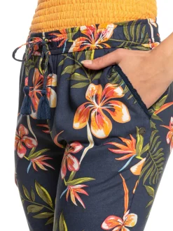 Roxy Broeken & Jeans*Bimini Printed - Strandbroek Voor Dames Mood Indigo Tropical Depht