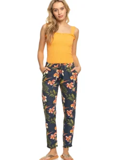 Roxy Broeken & Jeans*Bimini Printed - Strandbroek Voor Dames Mood Indigo Tropical Depht