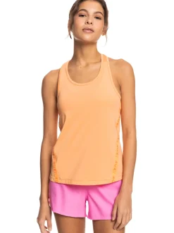 Roxy T-Shirts & Tops*Bold Moves - Technische Vest Top Voor Dames Mock Orange