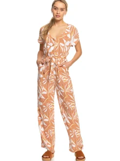 Roxy Jumpsuits & Playsuits*Breeze Of Sea - Enkellange Jumpsuit Voor Dames Cork Subtly Salty