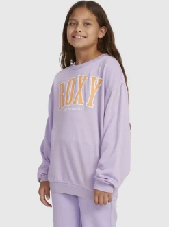 Roxy Sweatshirts & Hoodies*Butterfly Parade - Sweater Voor Meisjes 10-16 Purple Rose