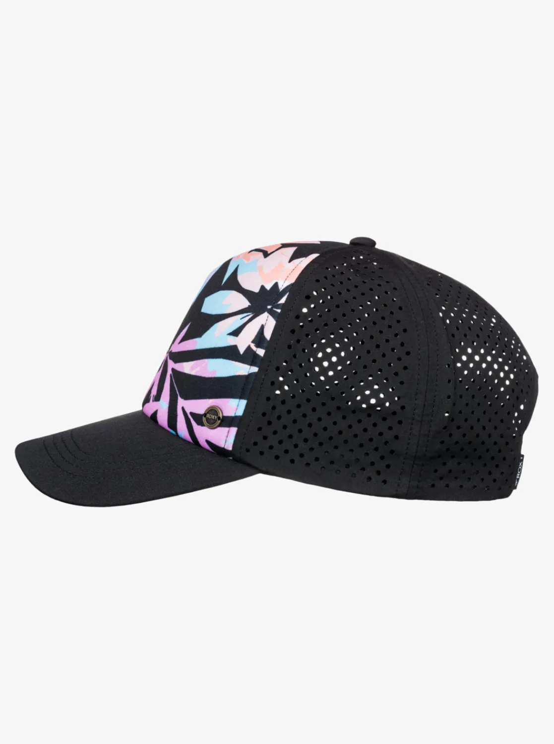 Roxy Hoeden & Petten*California Electric - Trucker Cap Voor Dames Anthracite Zebra Jungle