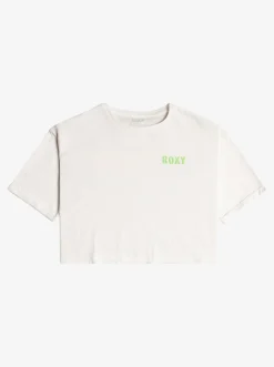 Roxy T-Shirts & Blouses*Call You Mine - Oversized Boxy T-Shirt Voor Meisjes 4-16 Snow White