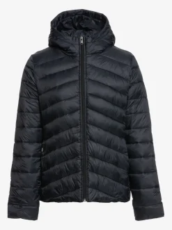 Roxy Jasjes & Jassen*Coast Road - Licht Opvouwbaar Gevoerd Jack Voor Dames Anthracite