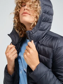 Roxy Jasjes & Jassen*Coast Road - Licht Opvouwbaar Gevoerd Jack Voor Dames Anthracite