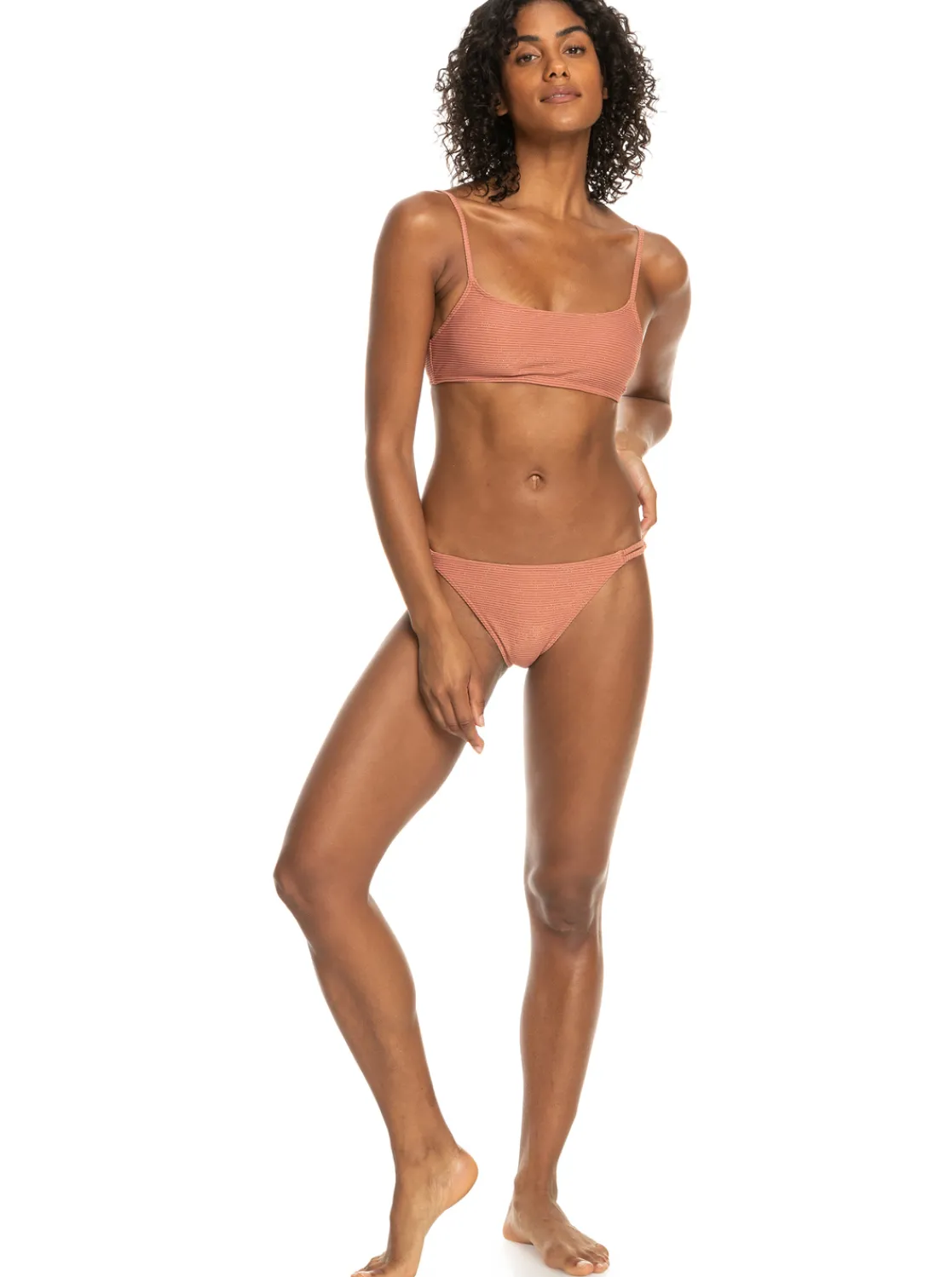 Roxy Bikini Bottoms*Coconut Crew - Medium Bikinibroekje Voor Dames Cedar Wood