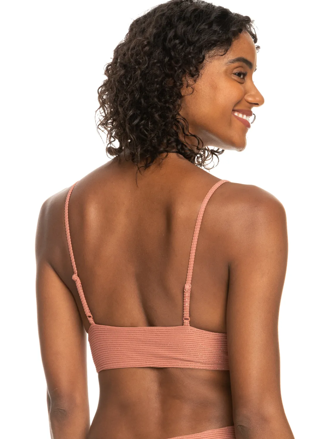 Roxy Bikini Tops*Coconut Crew - Tank Bikinitop Voor Dames Cedar Wood