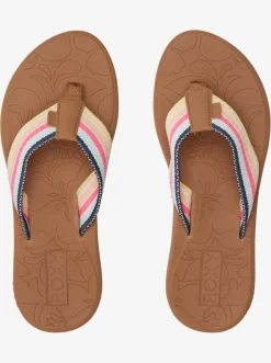 Roxy Slippers*Colbee Hi - Sandalen Voor Dames Blue/Pink
