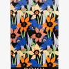 Roxy Badaccessoires*Cold Water Printed - Strandlaken Anthracite Flower Jammin