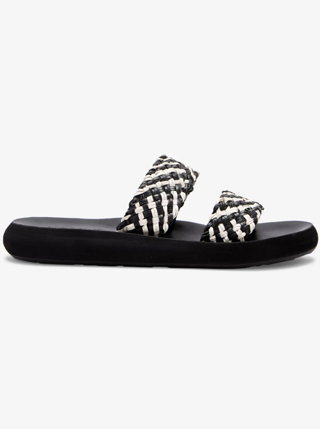 Roxy Slippers*Colette - Teenslippers Voor Dames Black/Black/White