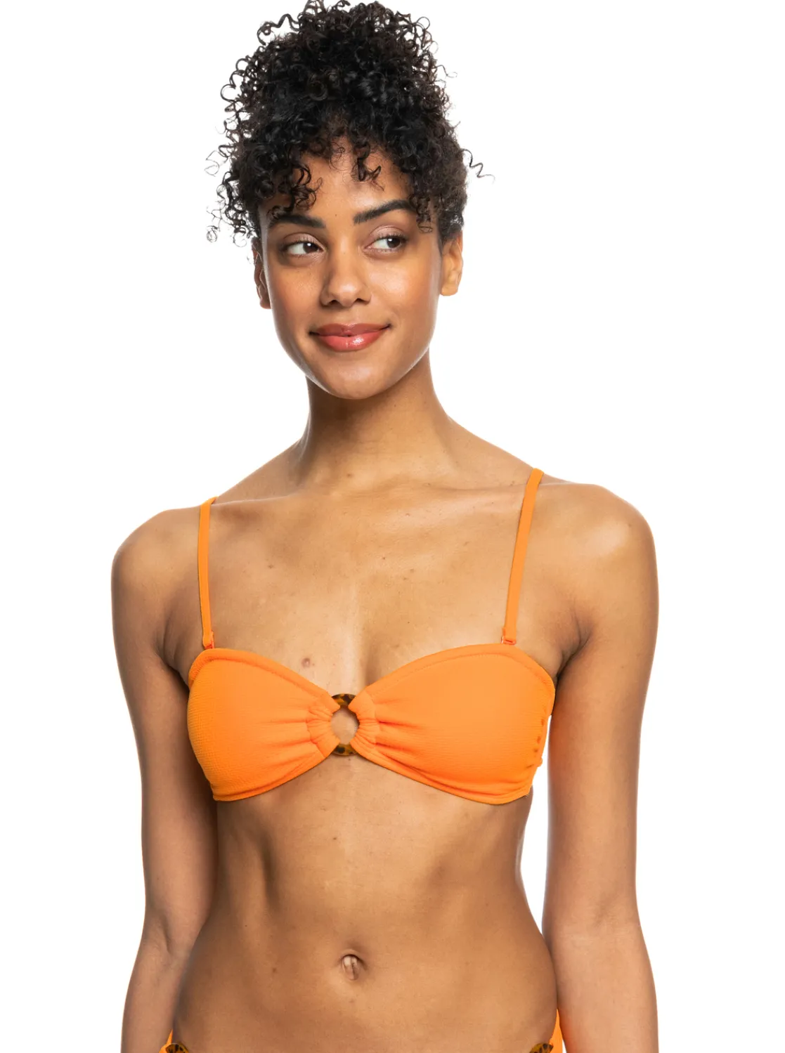 Roxy Bikini Tops*Color Jam - Bandeau Bikinitop Voor Dames Tangelo