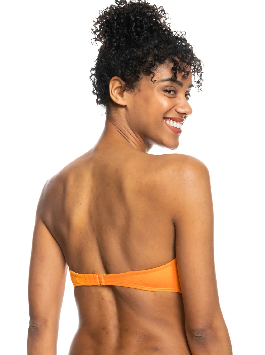 Roxy Bikini Tops*Color Jam - Bandeau Bikinitop Voor Dames Tangelo