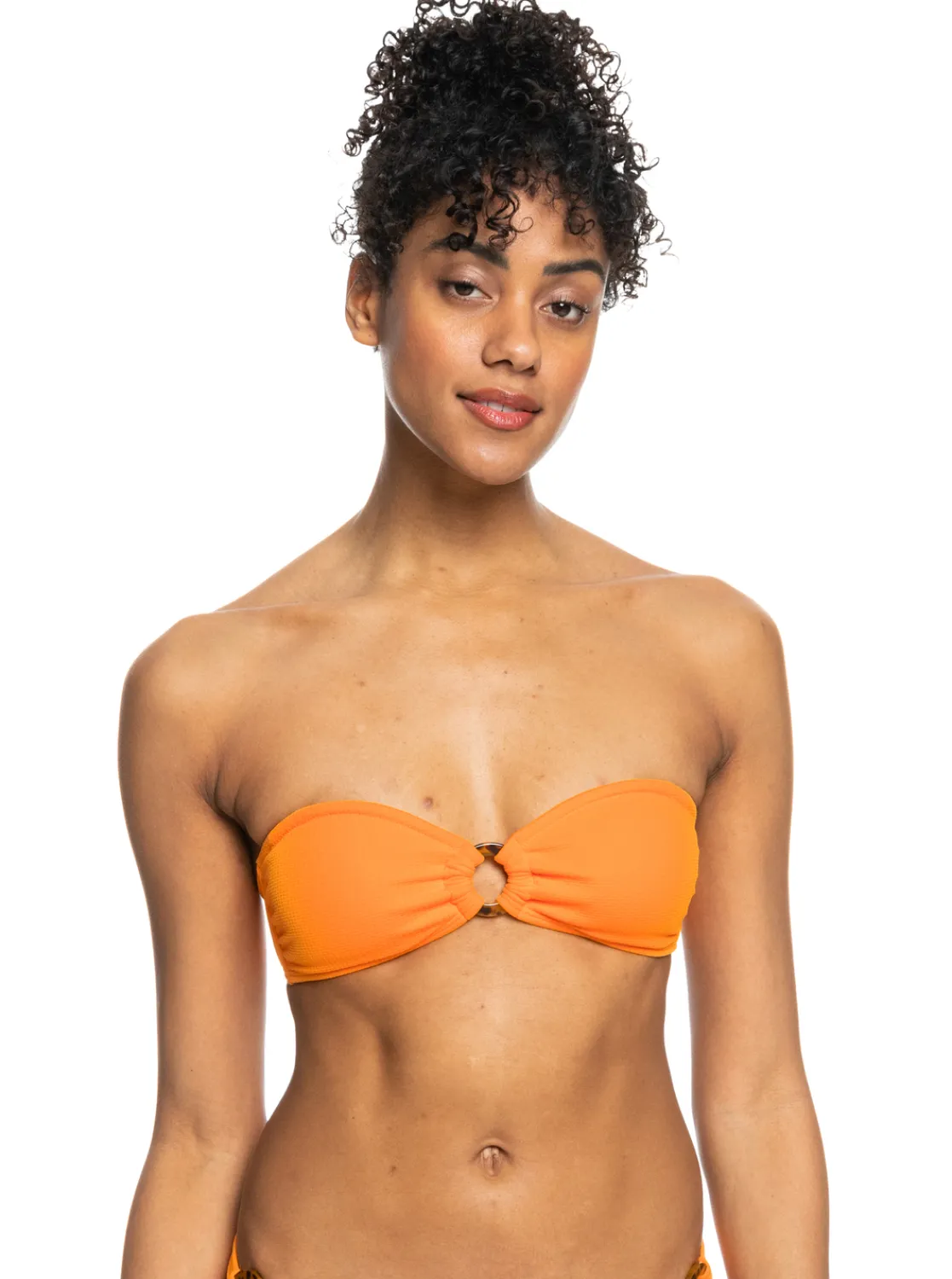 Roxy Bikini Tops*Color Jam - Bandeau Bikinitop Voor Dames Tangelo