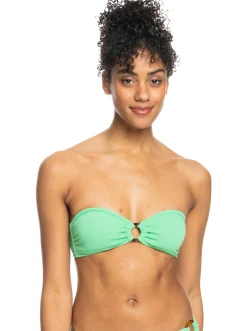 Roxy Bikini Tops*Color Jam - Bandeau Bikinitop Voor Dames Absinthe Green