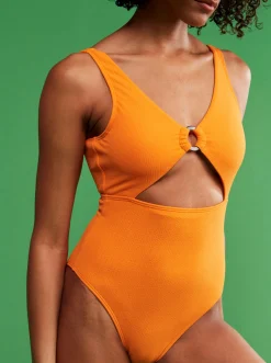 Roxy Monokini'S*Color Jam - Eendelig Badpak Voor Dames Tangelo