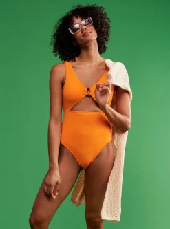 Roxy Monokini'S*Color Jam - Eendelig Badpak Voor Dames Tangelo