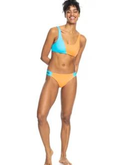 Roxy Bikini Bottoms*Colorblock Party - Medium Bikinibroekje Voor Dames Bachelor Button