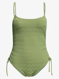Roxy Monokini'S*Current Coolness - Eendelig Badpak Voor Dames Loden Green