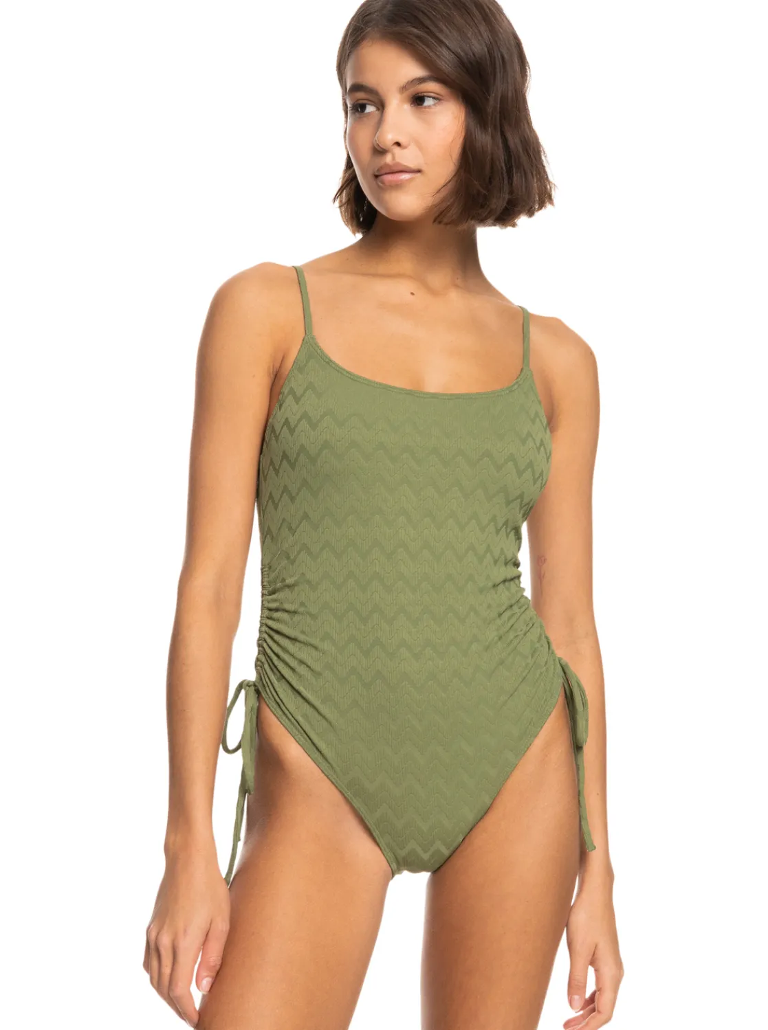 Roxy Monokini'S*Current Coolness - Eendelig Badpak Voor Dames Loden Green