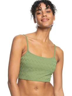 Roxy Bikini Tops*Current Coolness - Tank Bikinitop Voor Dames Loden Green