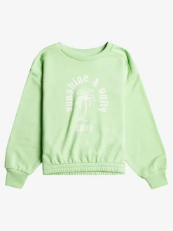 Roxy Sweatshirts & Hoodies*Dancing Machine - Sweater Voor Meisjes 4-16 Pistachio Green
