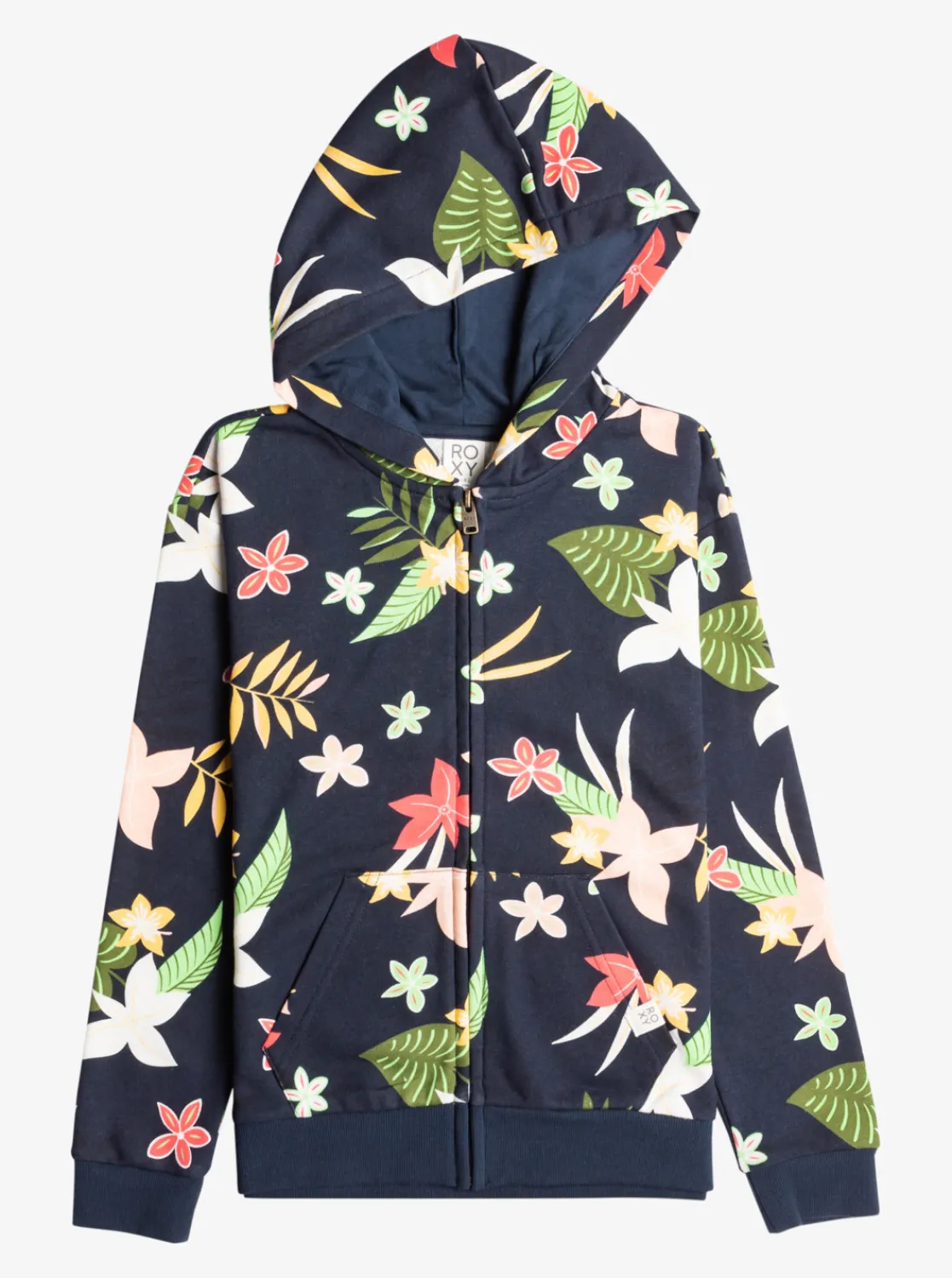 Roxy Sweatshirts & Hoodies*Dancing With You - Hoodie Met Rits Voor Meisjes 4-16 Mood Indigo Alma Apparel