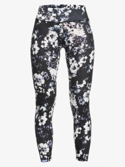 Roxy Thermo Layers*Daybreak 2022 - Base Layer Broek Voor Dames True Black Black Flowers