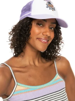 Roxy Hoeden & Petten*Dig This - Trucker Cap Voor Dames Purple Rose