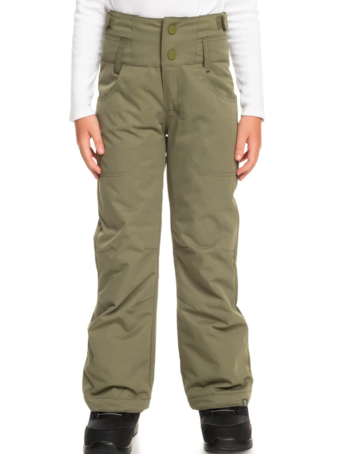 Roxy Snowboard Meisjes*Diversion 2022 - Geisoleerde Snowbroek Voor Meisjes Deep Lichen Green