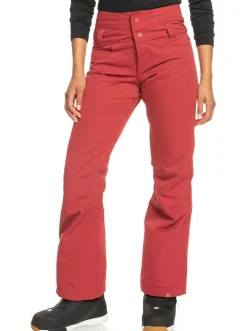 Roxy Snow-Broeken*Diversion 2022 - Geisoleerde Snowbroek Voor Dames Brick Red