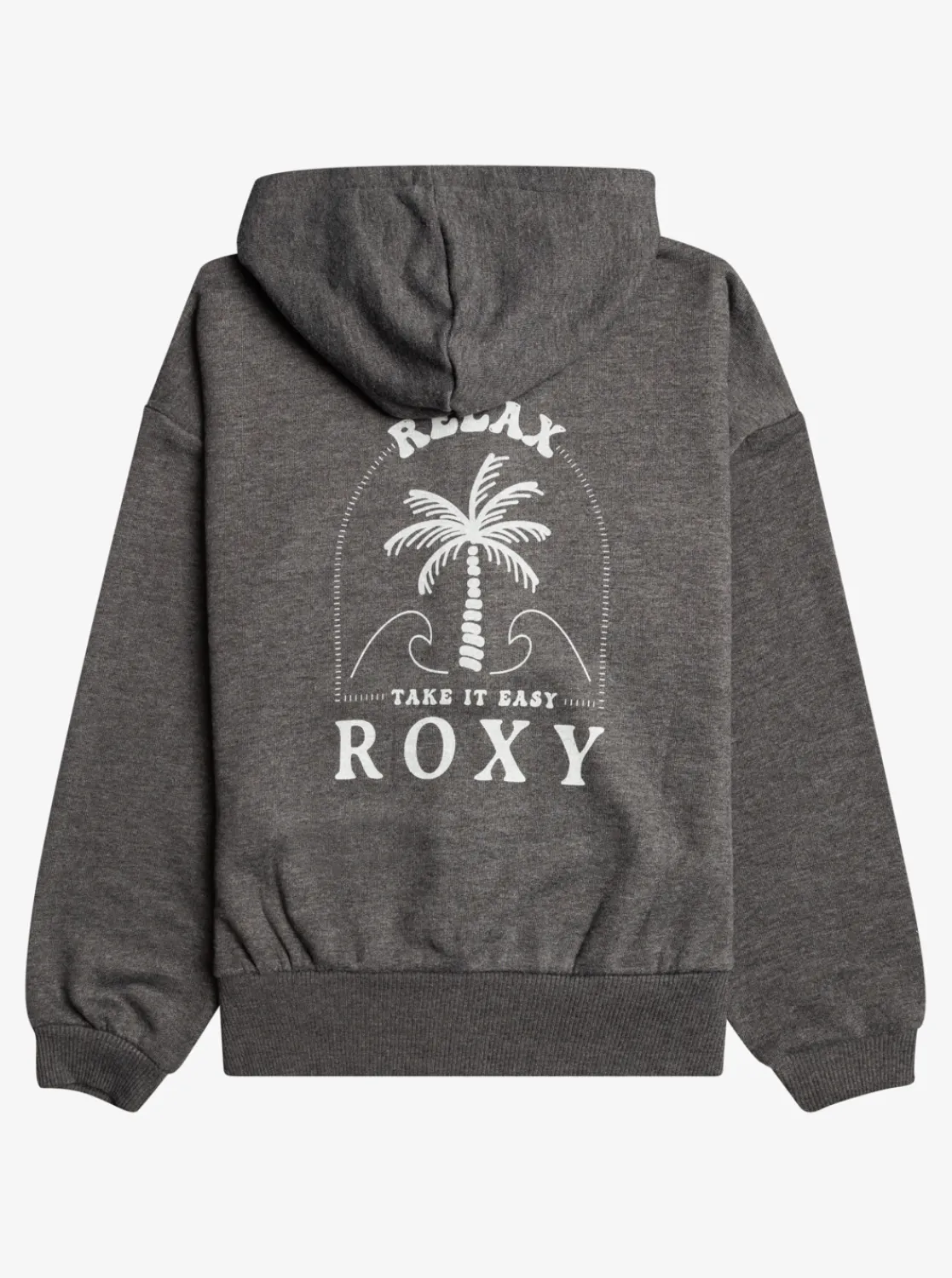 Roxy Sweatshirts & Hoodies*Dont Go Yet - Hoodie Met Rits Voor Meisjes 10-16 Pirate Black